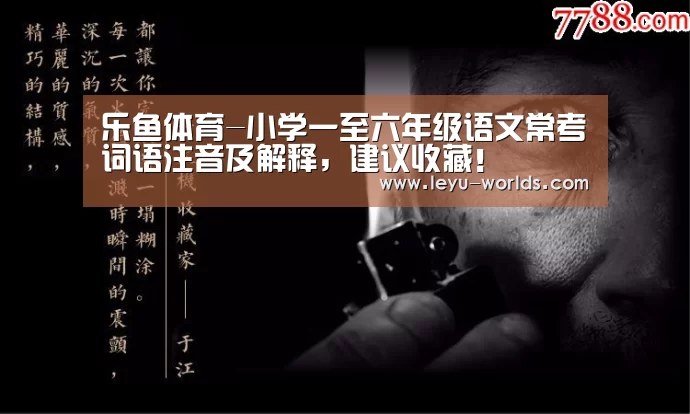 乐鱼体育-小学一至六年级语文常考词语注音及解释,建议收藏!(图2) 乐鱼体育